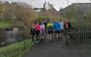 Sortie dans Pontchâteau pour les runners