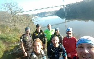 Sortie trail la Roche Bernard 