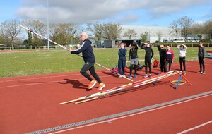 INITIATION PERCHE poussins avec Patrick