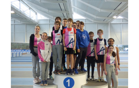 Equipes Athlé Benjamins 13/12/2025