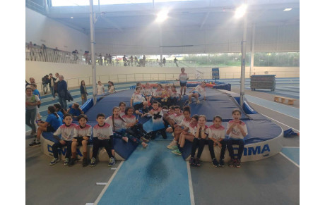 Kid'Athlé Eveils-Poussins à Pierre Quinon le 25/03